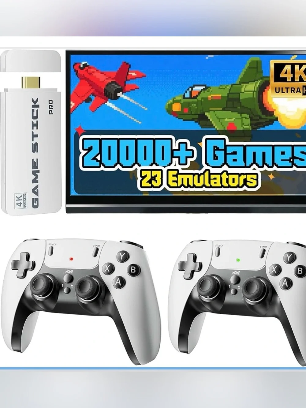 2026 upgraded retro gaming console stick 20000+ retro game stick